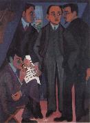 Ernst Ludwig Kirchner Eine Kunstlergemeinschaft oil painting